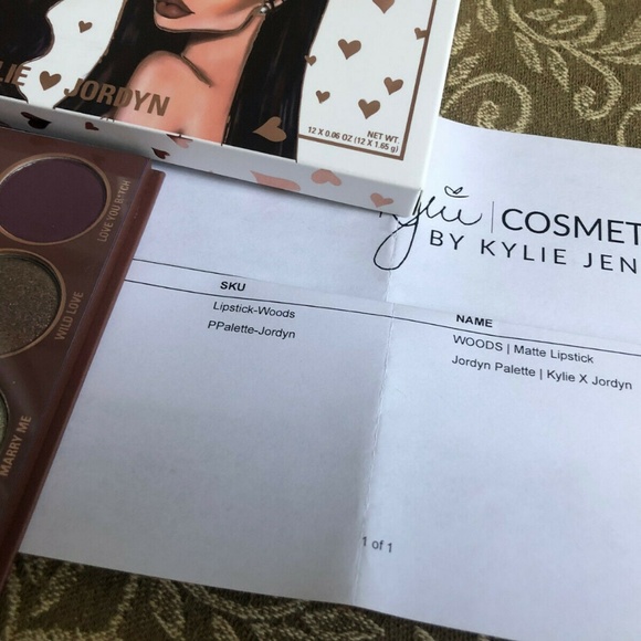 Kylie x Jordyn AUTHENTIC Palette w/ RECEIPT - Picture 2 of 5
